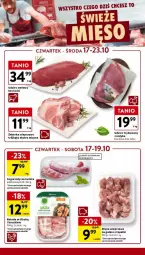 Gazetka promocyjna Intermarche - Gazetka - ważna od 23.10 do 23.10.2024 - strona 4 - produkty: Rolada, Udziec wołowy, Mięso wieprzowe, Mięso