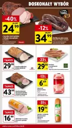 Gazetka promocyjna Intermarche - Gazetka - ważna od 23.10 do 23.10.2024 - strona 6 - produkty: Piec, Ser, Pieczeń rzymska, Pekpol, Mielonka tyrolska, Parówki, Duda, Szynka, Smalec, Kabanos, Kiełbasa, Olewnik, Fa