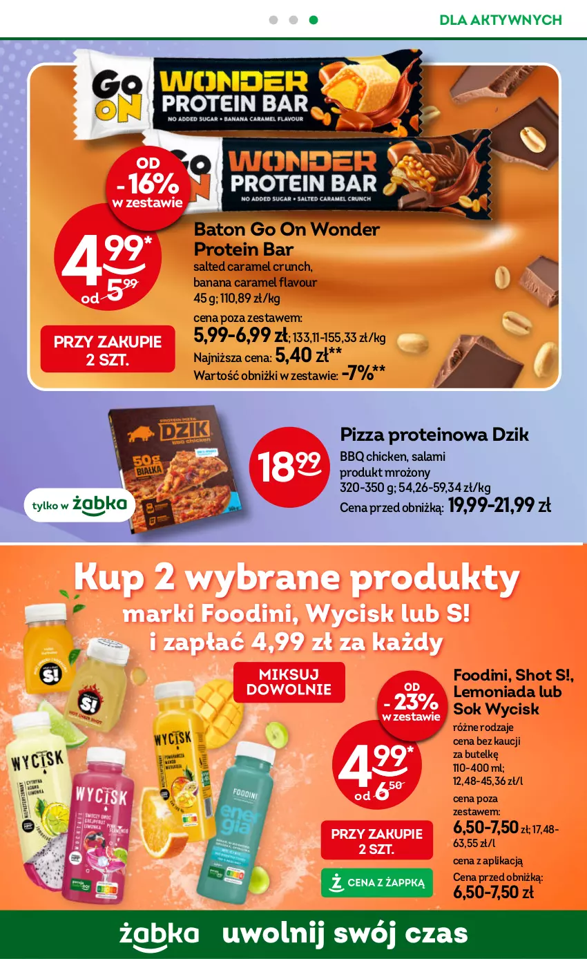 Gazetka promocyjna Żabka - gazetka-promocyjna-29-30-2026 - ważna 15.07 do 28.07.2026 - strona 84 - produkty: Baton, Lemoniada, Pizza, Salami, Sok