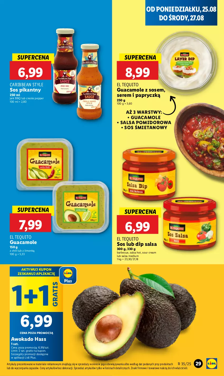 Gazetka promocyjna Lidl - GAZETKA - ważna 25.08 do 27.08.2025 - strona 33 - produkty: Amol, Gra, Salsa, Ser, Sos
