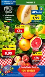Gazetka promocyjna Lidl - GAZETKA - Gazetka - ważna od 27.08 do 27.08.2025 - strona 18 - produkty: Warzywa, Winogrona, Brzoskwinie, Owoce, Wino, Melon, Grejpfrut