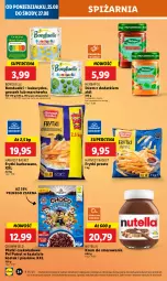 Gazetka promocyjna Lidl - GAZETKA - Gazetka - ważna od 27.08 do 27.08.2025 - strona 38 - produkty: Marchewka, Nutella, Bonduelle, Stek, Dżem, Frytki, Herbapol, Psi Patrol, Groszek, Kukurydza