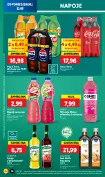 Gazetka promocyjna Lidl - GAZETKA - Gazetka - ważna od 27.08 do 27.08.2025 - strona 44 - produkty: Kurkuma, Sok, 7up, Oleofarm, Mirinda, Coca-Cola, Napoje, Pepsi, Syrop, Oshee, Napój, Oleo, Herbapol, Imbir, Hortex, Fa