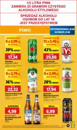Gazetka promocyjna Lidl - GAZETKA - Gazetka - ważna od 27.08 do 27.08.2025 - strona 45 - produkty: Piwo, Por, Kasztelan, Heineken, Tyskie