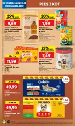 Gazetka promocyjna Lidl - GAZETKA - Gazetka - ważna od 27.08 do 27.08.2025 - strona 62 - produkty: Kurczak, Mokra karma, Sos, Pur, Kawa, Przysmak dla psa, Sucha karma