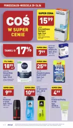 Gazetka promocyjna Aldi - Pełny katalog - Gazetka - ważna od 26.06 do 26.06.2022 - strona 16 - produkty: Krem nawilżający, Nivea Men, Ser, Rum, Dr Vita, Dezodorant, Str8, Adidas, Woda po goleniu, L’Oréal, Serum, Peeling, Gillette, Woda, Suplement diety, Nivea, Magnez