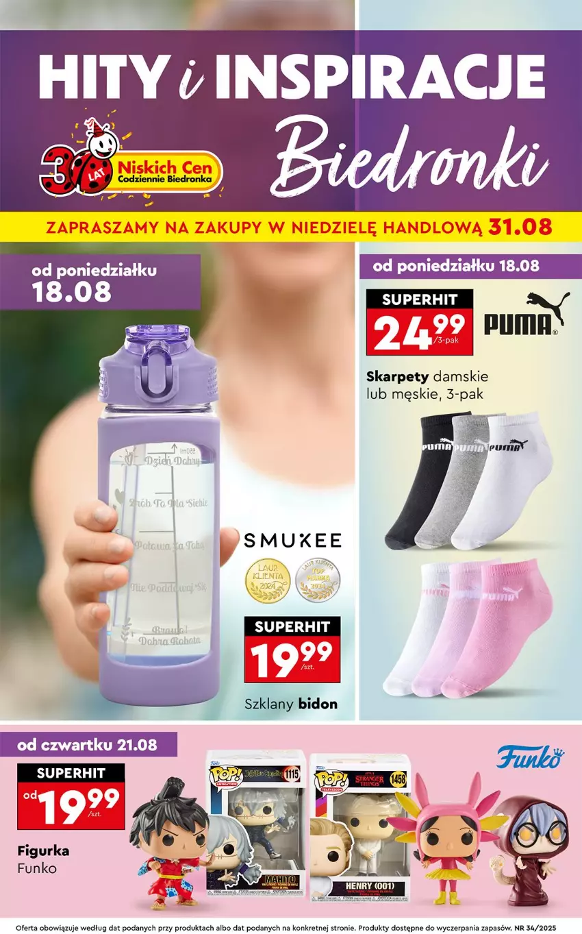Gazetka promocyjna Biedronka - Okazje Tygodnia - ważna 18.08 do 30.08.2025 - strona 1 - produkty: Karp, Kret