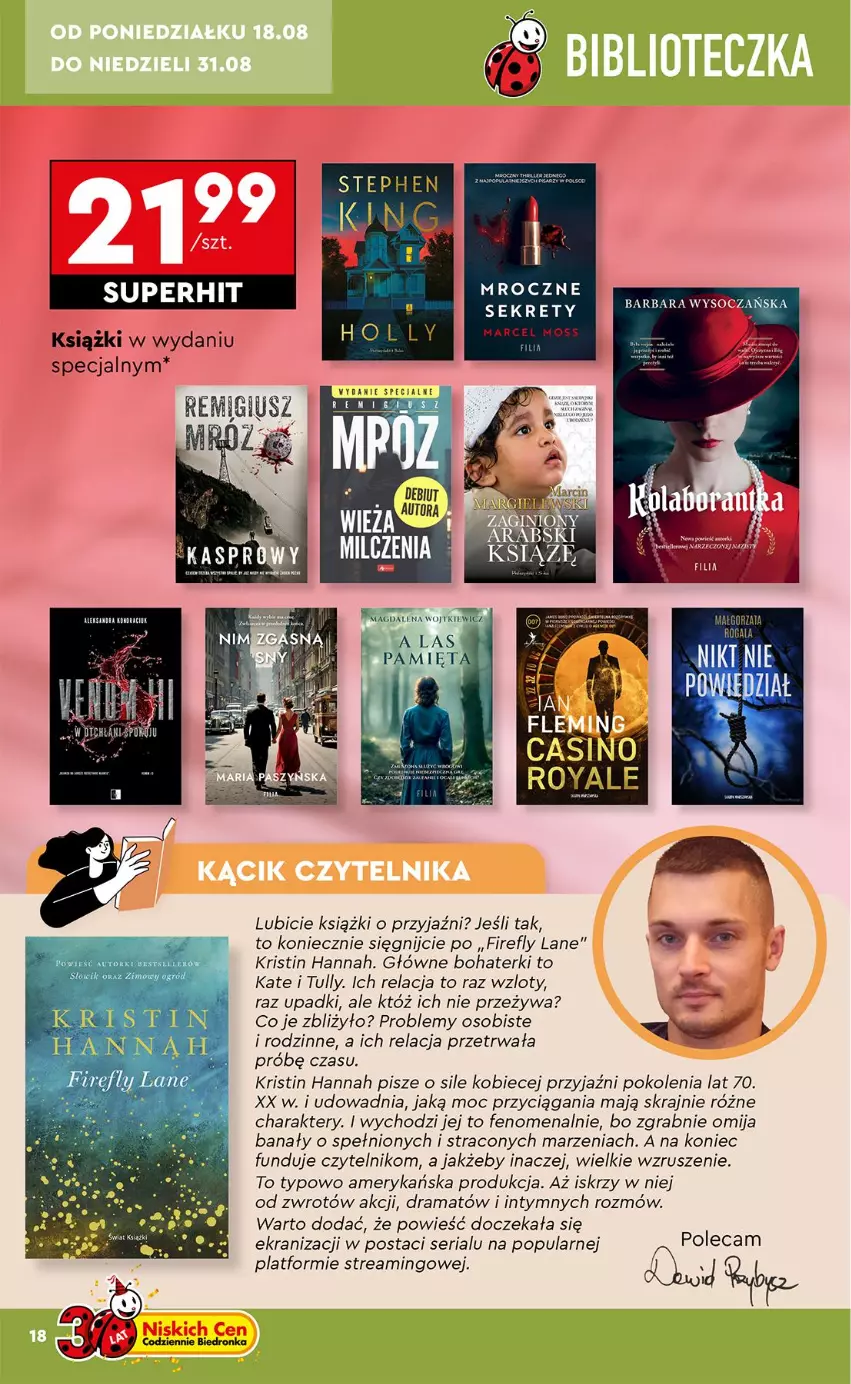 Gazetka promocyjna Biedronka - Okazje Tygodnia - ważna 18.08 do 30.08.2025 - strona 22 - produkty: BIC, Gin, Gra, Kret, Rama, Ser