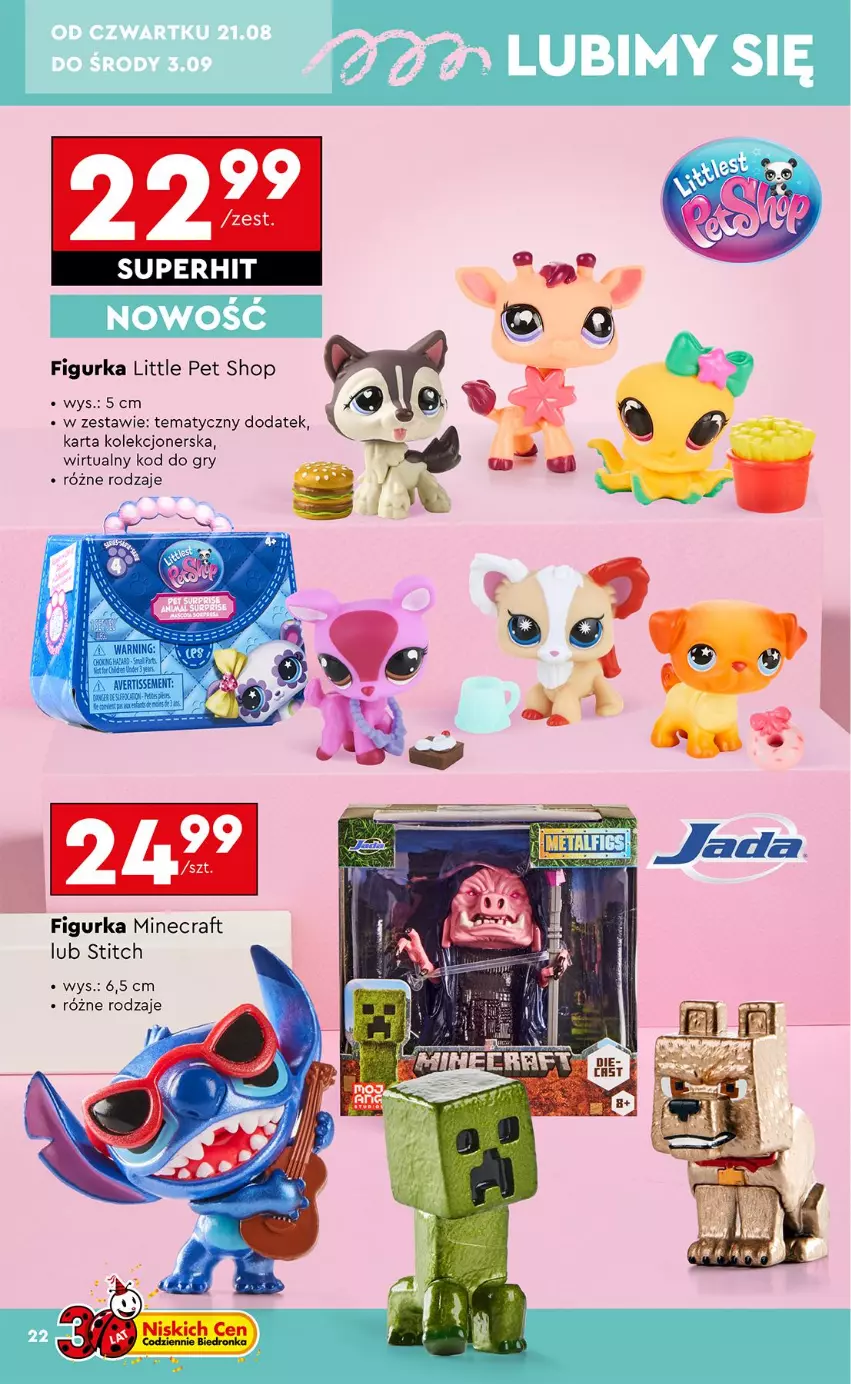 Gazetka promocyjna Biedronka - Okazje Tygodnia - ważna 18.08 do 30.08.2025 - strona 26 - produkty: Gry, Minecraft