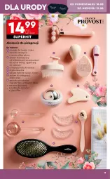 Gazetka promocyjna Biedronka - Okazje Tygodnia - Gazetka - ważna od 30.08 do 30.08.2025 - strona 15 - produkty: Makijaż, Płytka, Szczotka, Szczotka do włosów, Masażer, Szczoteczka, Fa