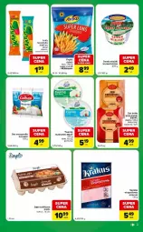 Gazetka promocyjna Carrefour - Gazetka Express w SUMIE ekspresowe zakupy - Gazetka - ważna od 31.08 do 31.08.2026 - strona 3 - produkty: Mozzarella, Serek wiejski, Krakus, Ser, Por, Twaróg, Królewski, Jaja, Kaktus, Lody, Szynka, Serek, Sport, Twaróg półtłusty, Galbani, Frytki