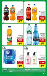 Gazetka promocyjna Carrefour - Gazetka Express w SUMIE ekspresowe zakupy - Gazetka - ważna od 31.08 do 31.08.2026 - strona 5 - produkty: Mydło w płynie, Sok, Papier, Coca-Cola, Wanna, LANA, Sok jabłkowy, Ręcznik, Napój gazowany, Fanta, Mydło, Woda, Napój, Miecz, Hortex, Fa