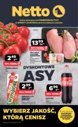 Gazetka promocyjna Netto - Artykuły spożywcze - Gazetka - ważna od 22.07 do 22.07.2023 - strona 1 - produkty: Kurczak, Coca-Cola, Mlekovita, Vita C, Olej, Mleko