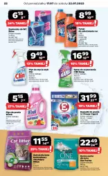Gazetka promocyjna Netto - Artykuły spożywcze - Gazetka - ważna od 22.07 do 22.07.2023 - strona 22 - produkty: Płyn do prania, Pur, Gra, Spray do czyszczenia, Zawieszka do wc, Purina, Clin, Cillit Bang, Tytan, Płyn do mycia, Kapsułki do prania