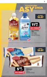 Gazetka promocyjna Netto - Artykuły spożywcze - Gazetka - ważna od 22.07 do 22.07.2023 - strona 3 - produkty: Wafle, Płyn do płukania, Lenor