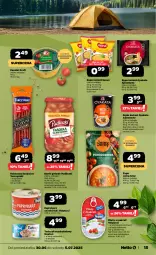 Gazetka promocyjna Netto - Od Poniedziałku - Gazetka - ważna od 05.07 do 05.07.2025 - strona 15 - produkty: Paprykarz, Zupa, Papryka, Pasztet, Tarczyński, Tuńczyk, Kabanos, Pudliszki, Paprykarz szczeciński, Olej, Danie gotowe