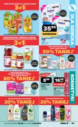 Gazetka promocyjna Netto - Od Poniedziałku - Gazetka - ważna od 05.07 do 05.07.2025 - strona 23 - produkty: HiPP, Sok, Mus, Gra, Pasta do zębów, Napoje, Taft, Tampony, Schauma, Carefree, Lakier do włosów, Dzieci, Kubuś, Colgate, Wkładki, Kapsułki do prania, O.B., Lakier, LG, Fa, Hipp Bio