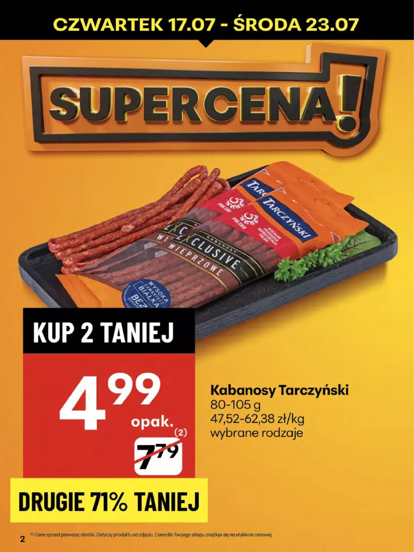 Gazetka promocyjna Delikatesy Centrum - Franczyza DC29 Czwartek - ważna 17.07 do 23.07.2025 - strona 2