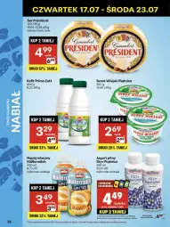 Gazetka promocyjna Delikatesy Centrum - Franczyza DC29 Czwartek - Gazetka - ważna od 23.07 do 23.07.2025 - strona 26 - produkty: Serek wiejski, Ser, Rum, Koc, Piątnica, Zott, Brie, Jogurt, Serek, Camembert, Napój mleczny, Napój, Jogurt pitny, Kefir