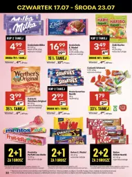 Gazetka promocyjna Delikatesy Centrum - Franczyza DC29 Czwartek - Gazetka - ważna od 23.07 do 23.07.2025 - strona 30 - produkty: Rum, Gin, Cukier, Czekolada, Baton, E. Wedel, Cukierki, Haribo, Milka