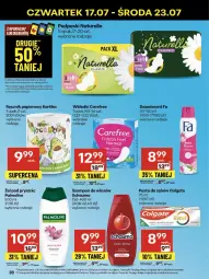 Gazetka promocyjna Delikatesy Centrum - Franczyza DC29 Czwartek - Gazetka - ważna od 23.07 do 23.07.2025 - strona 38 - produkty: Naturell, Rum, Palmolive, Papier, Dezodorant, Pasta do zębów, Pasek, Ręcznik, Schauma, Szampon, Podpaski, Carefree, Colgate, Wkładki, Naturella, LG, Fa