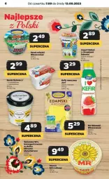Gazetka promocyjna Netto - Gazetka - ważna od 13.09 do 13.09.2023 - strona 13 - produkty: Serek wiejski, Ser, Jogurt, Serek, Edam, Bakoma, Słynne, Kefir, Miecz, Fa