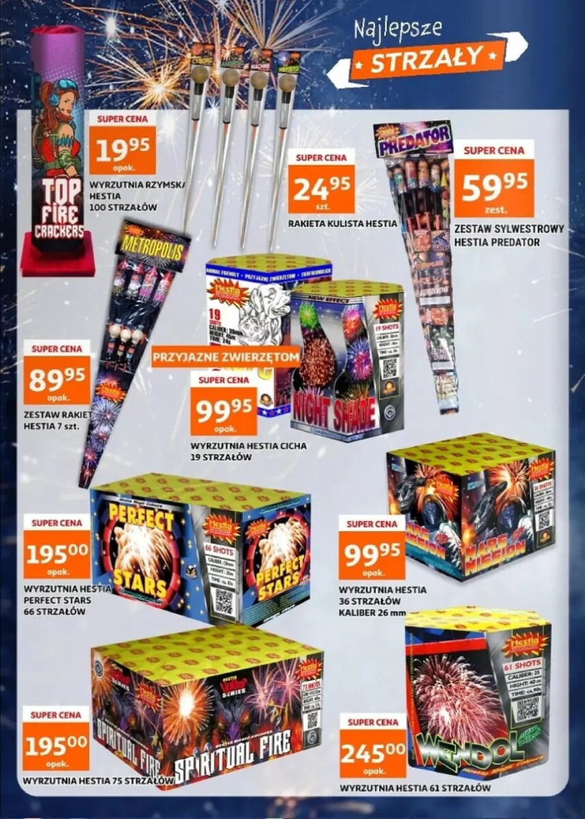 Gazetka promocyjna Auchan - ważna 27.12 do 30.12.2023 - strona 12 - produkty: Strzałów, Wyrzutnia