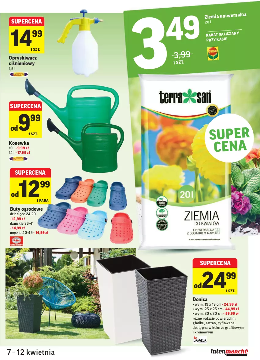 Gazetka promocyjna Intermarche - oferty tygodnia - ważna 07.04 do 12.04.2021 - strona 37 - produkty: Buty, Buty ogrodowe, Dzieci, Gra, Konewka