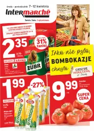 Gazetka promocyjna Intermarche - oferty tygodnia - Gazetka - ważna od 12.04 do 12.04.2021 - strona 1 - produkty: Piwo, Mlekovita, Mleko, LG