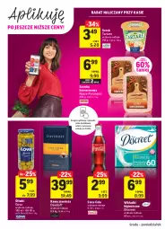 Gazetka promocyjna Intermarche - oferty tygodnia - Gazetka - ważna od 12.04 do 12.04.2021 - strona 24 - produkty: Ser, Kawa ziarnista, Oliwki, Kawa, Coca-Cola, Discreet, Tarta, Szynka konserwowa, Szynka, Serek, Davidoff, Wkładki, Tartare