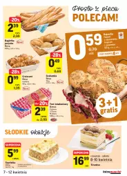 Gazetka promocyjna Intermarche - oferty tygodnia - Gazetka - ważna od 12.04 do 12.04.2021 - strona 9 - produkty: Piec, Gra, Kajzerka, Croissant, Szarlotka, Sezam, Bagietka, Danio