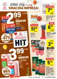 Gazetka promocyjna Intermarche - Gazetka promocyjna - Gazetka - ważna od 11.10 do 11.10.2021 - strona 14 - produkty: Krakus, Salami, Bell, Duda, Szynka, Morliny, Boczek, Kabanos, Kiełbasa, Berlinki