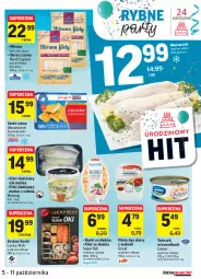 Gazetka promocyjna Intermarche - Gazetka promocyjna - Gazetka - ważna od 11.10 do 11.10.2021 - strona 21 - produkty: Por, Gra, Miruna, Stek, Kawa, Sushi, Tuńczyk, Dorsz, Graal, Lisner