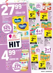 Gazetka promocyjna Intermarche - Gazetka promocyjna - Gazetka - ważna od 11.10 do 11.10.2021 - strona 32 - produkty: HiPP, Sok, Ser, Gra, BoboVita, Serek, Bebiko, Deser, Mleko