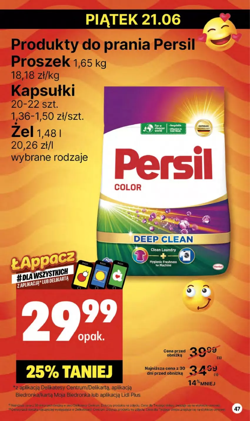 Gazetka promocyjna Delikatesy Centrum - NOWA GAZETKA Delikatesy Centrum od 20 czerwca! 20-26.06.2024 - ważna 20.06 do 26.06.2024 - strona 47 - produkty: Persil, Rum