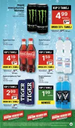 Gazetka promocyjna Delikatesy Centrum - NOWA GAZETKA Delikatesy Centrum od 20 czerwca! 20-26.06.2024 - Gazetka - ważna od 26.06 do 26.06.2024 - strona 43 - produkty: Napój energetyczny, Primavera, Coca-Cola, Tiger, Napój izotoniczny, Prima, Woda, Napój, Fa