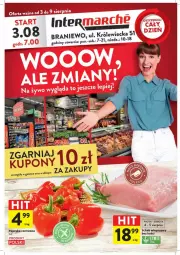 Gazetka promocyjna Intermarche - Gazetka INTERMARCHE od 03.08.2023 do 09.08.2023 - Gazetka - ważna od 09.08 do 09.08.2023 - strona 1 - produkty: Schab wieprzowy