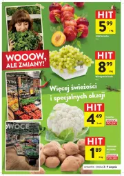 Gazetka promocyjna Intermarche - Gazetka INTERMARCHE od 03.08.2023 do 09.08.2023 - Gazetka - ważna od 09.08 do 09.08.2023 - strona 4 - produkty: Kalafior, Nektarynka, Nektar