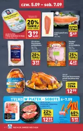 Gazetka promocyjna Aldi - Pełna oferta - Gazetka - ważna od 07.09 do 07.09.2024 - strona 22 - produkty: Kurczak, BIC, Karkówka wieprzowa, Pasztet, Mięsne specjały, Golden Seafood, Szynka, Morliny, Piekarnik, Olej, Fa