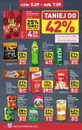 Gazetka promocyjna Aldi - Pełna oferta - Gazetka - ważna od 07.09 do 07.09.2024 - strona 24 - produkty: Goplana, Piwa, Piwo, Ciastka, Gra, Inka, Kawa zbożowa, Cukier, Kawa ziarnista, Ice tea, Jeżyki, Chipsy, Clin, Kawa, LANA, Lipton, Syrop, Cukierki, Segafredo, Lech Premium