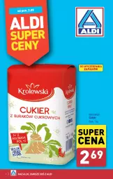 Gazetka promocyjna Aldi - Pełna oferta - Gazetka - ważna od 07.09 do 07.09.2024 - strona 6 - produkty: Cukier, Królewski