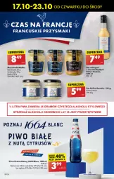 Gazetka promocyjna Biedronka - Od Czwartku - Gazetka - ważna od 23.10 do 23.10.2024 - strona 34 - produkty: Piwo, Sos, Mus, Gin, Przysmaki, Musztarda