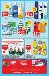 Gazetka promocyjna Auchan - Gazetka Koszyk Oszczędności Auchan Supermarkety - Gazetka - ważna od 19.10 do 19.10.2022 - strona 8 - produkty: Piwa, Piwo, Sok, Ser, Rum, Gin, Gra, Papier, Namysłów, Persil, Coca-Cola, Tera, Papier toaletowy, Fortuna, Fanta, Sprite, Napój, Antyperspirant, Nivea, Fa
