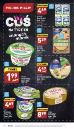 Gazetka promocyjna Aldi - Pełny katalog - Gazetka - ważna od 24.09 do 24.09.2022 - strona 10 - produkty: Serek wiejski, Top, Ser, Piątnica, Zott, Serek, Serek twarogowy, Camembert, Hochland, Almette