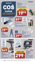 Gazetka promocyjna Aldi - Pełny katalog - Gazetka - ważna od 24.09 do 24.09.2022 - strona 32 - produkty: Top, Gra, Tran, Wyrzynarka, Tarka, Wkręt, Szczypce, Wkrętarka, Akumulator