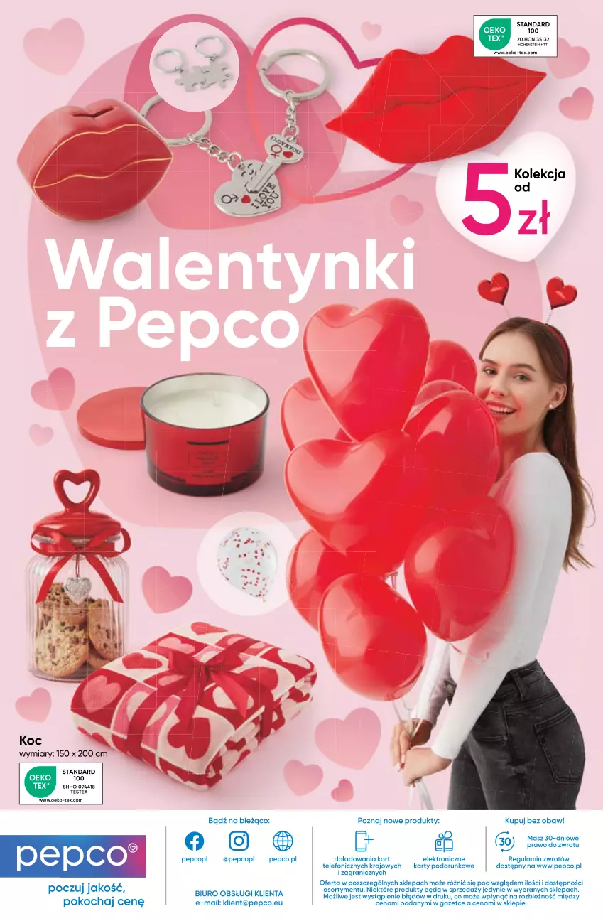 Gazetka promocyjna Pepco - Kolorowe dresy - ważna 08.02 do 28.02.2024 - strona 8 - produkty: Biuro, Gra, Koc, Telefon