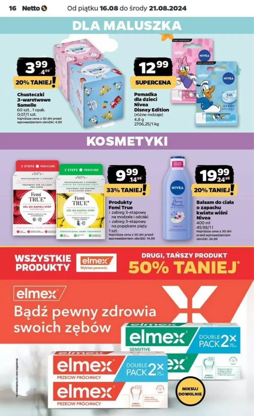 Gazetka promocyjna Netto - ważna 16.08 do 21.08.2024 - strona 8 - produkty: Chusteczki, Disney