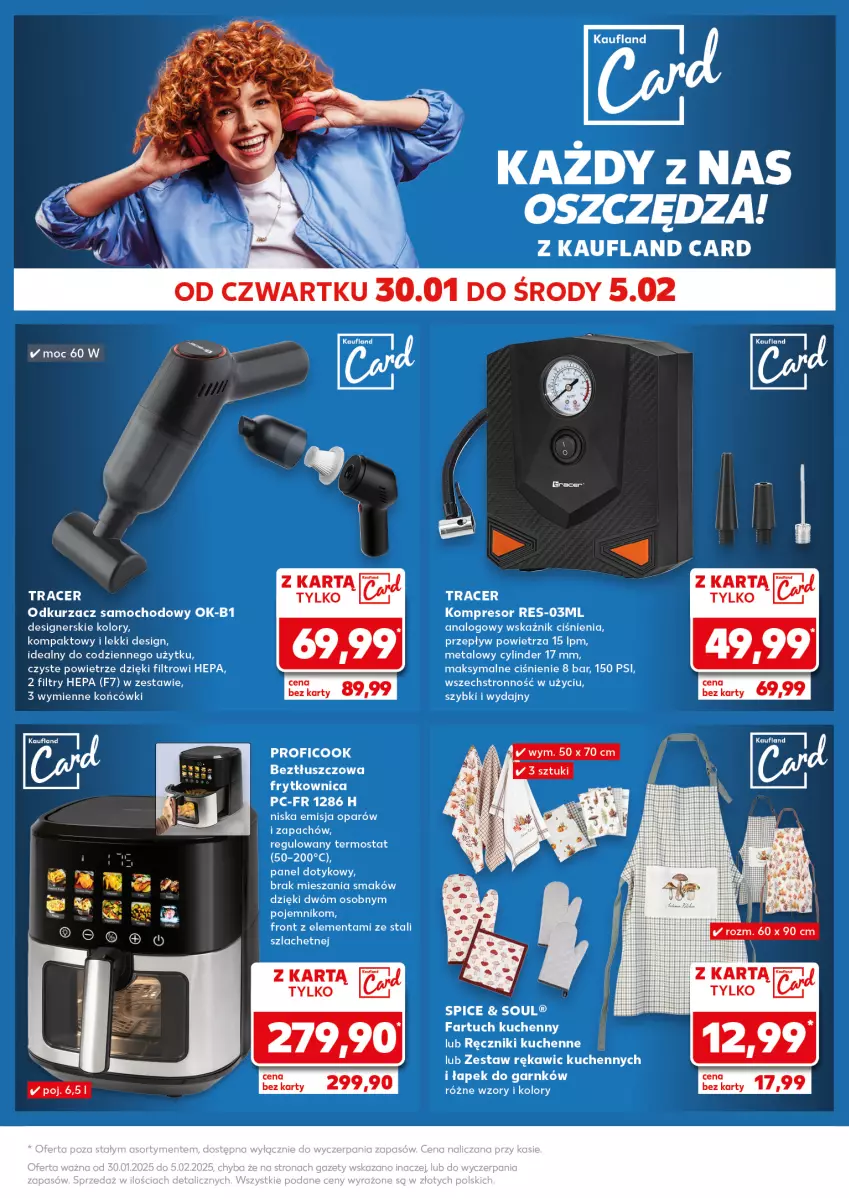 Gazetka promocyjna Kaufland - Mocny Start - ważna 03.02 do 05.02.2025 - strona 26 - produkty: Acer, Fa, Fartuch kuchenny, Kompresor, Odkurzacz, Ręcznik, Termos