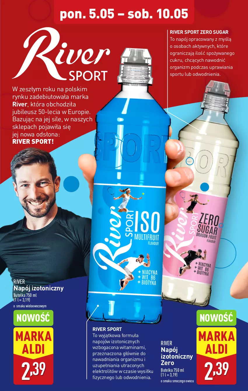 Gazetka promocyjna Aldi - Pełna oferta - ważna 05.05 do 09.05.2025 - strona 18 - produkty: Gra, Napój, Napój izotoniczny, Por, Sport