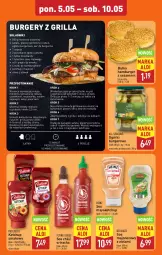 Gazetka promocyjna Aldi - Pełna oferta - Gazetka - ważna od 09.05 do 09.05.2025 - strona 11 - produkty: Majonez, Ketchup, Cebula, All Seasons, Mięso mielone, Top, Sos, Ser, Sól, Rum, Por, Mus, Hamburger, Sałat, Sezam, Pieprz, Burger, Bułka hamburger, Kotlet, Nuty, Oliwa z oliwek, Pudliszki, Grill, Bułka, Heinz, Mięso, Oliwa